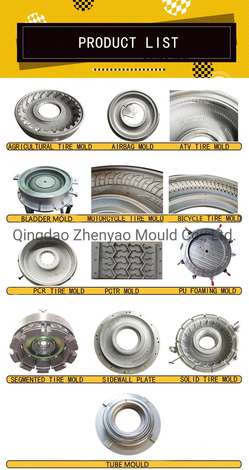Motorcycle Rubber Molds Forging Tyre Mould 3.50-10 Rubber Mould